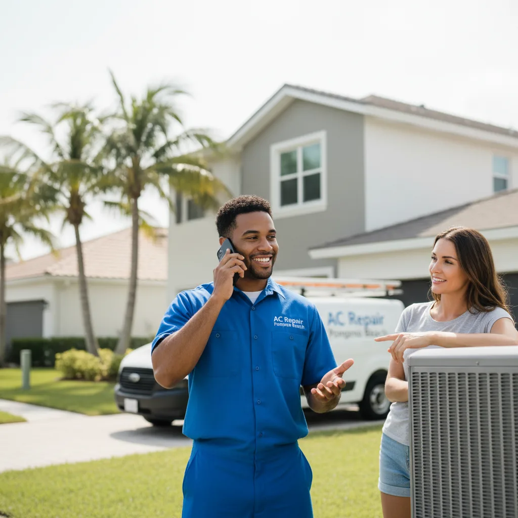 AC Repair Pompano Beach customer support in Reynoldsville